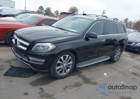 2013 Mercedes-Benz Gl 450 4Matic z USA, uszkodzony, nr VIN 4JGDF7CE0DA222873
